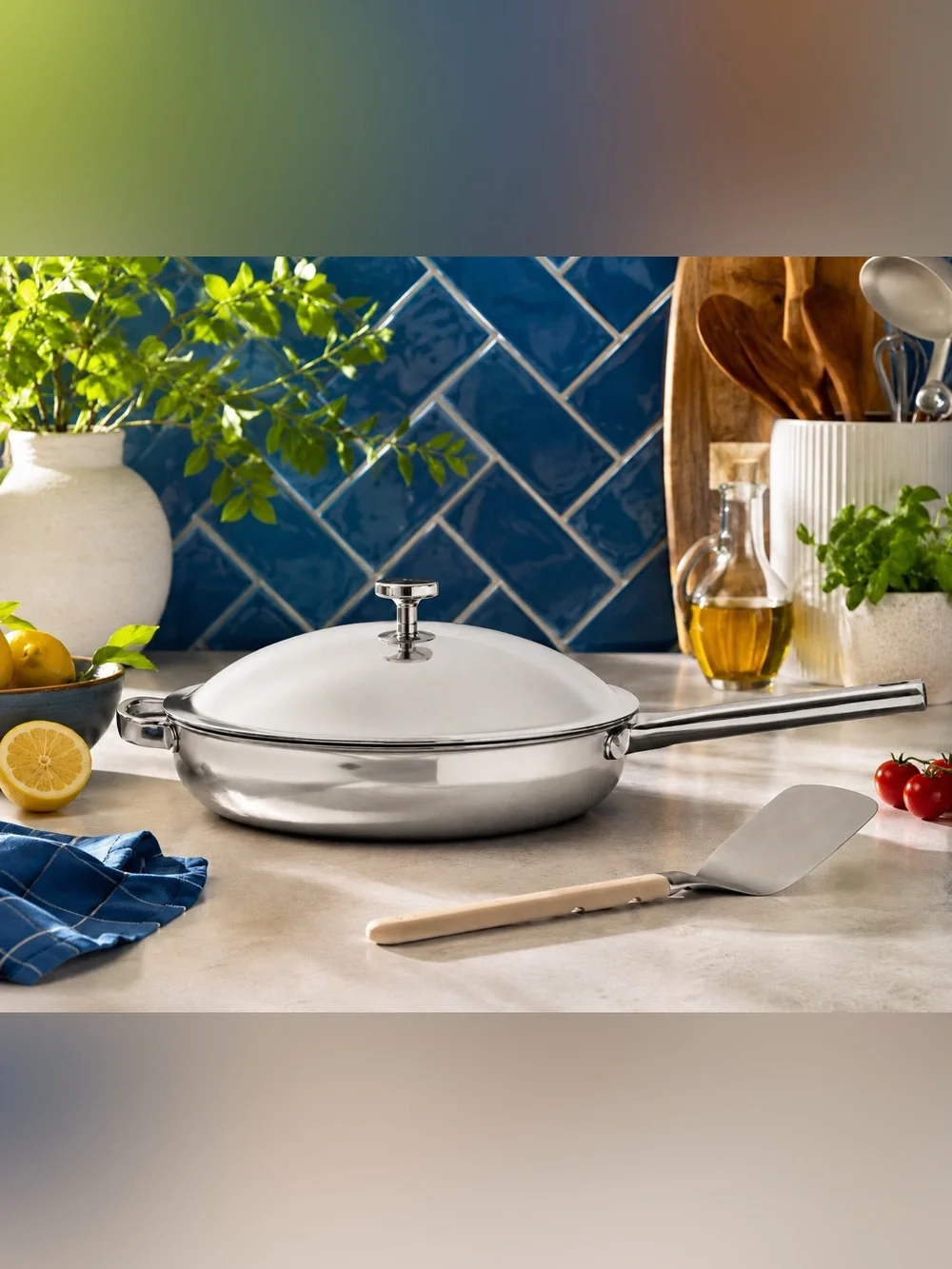 Our Place Titanium Always Pan Pro 10.5” in Chrome